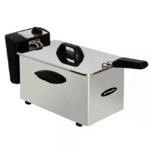 Orbegozo Friggitrice Professionale in Acciaio Inox Orbegozo FDR 35 - Frittura di Qualità Come al Ristorante Orbegozo FDR 35 Singolo 3,5 L 2000 W Accia