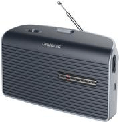 Grundig Radio portable Music60XG (GPR1250) Grundig Music 60X Portatile Analogico Nero