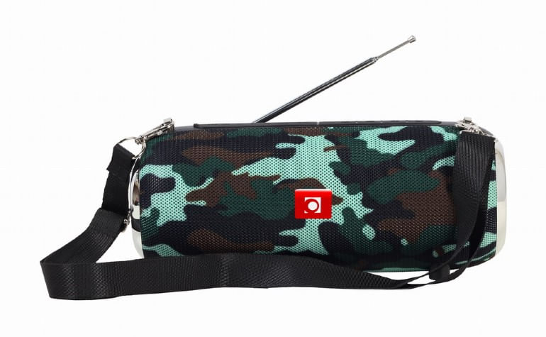 GMB-Audio Altoparlante Bluetooth portatile Gembird radio FM camo - altoparlante SPK-BT-17-CM Gembird SPK-BT-17-CM altoparlante portatile e per feste M