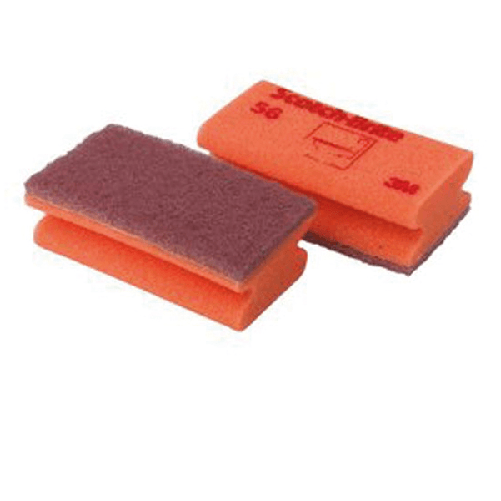 SCOTCH-BRITE Conf 10 spugne accoppiate rosso Scotch-Brite 56