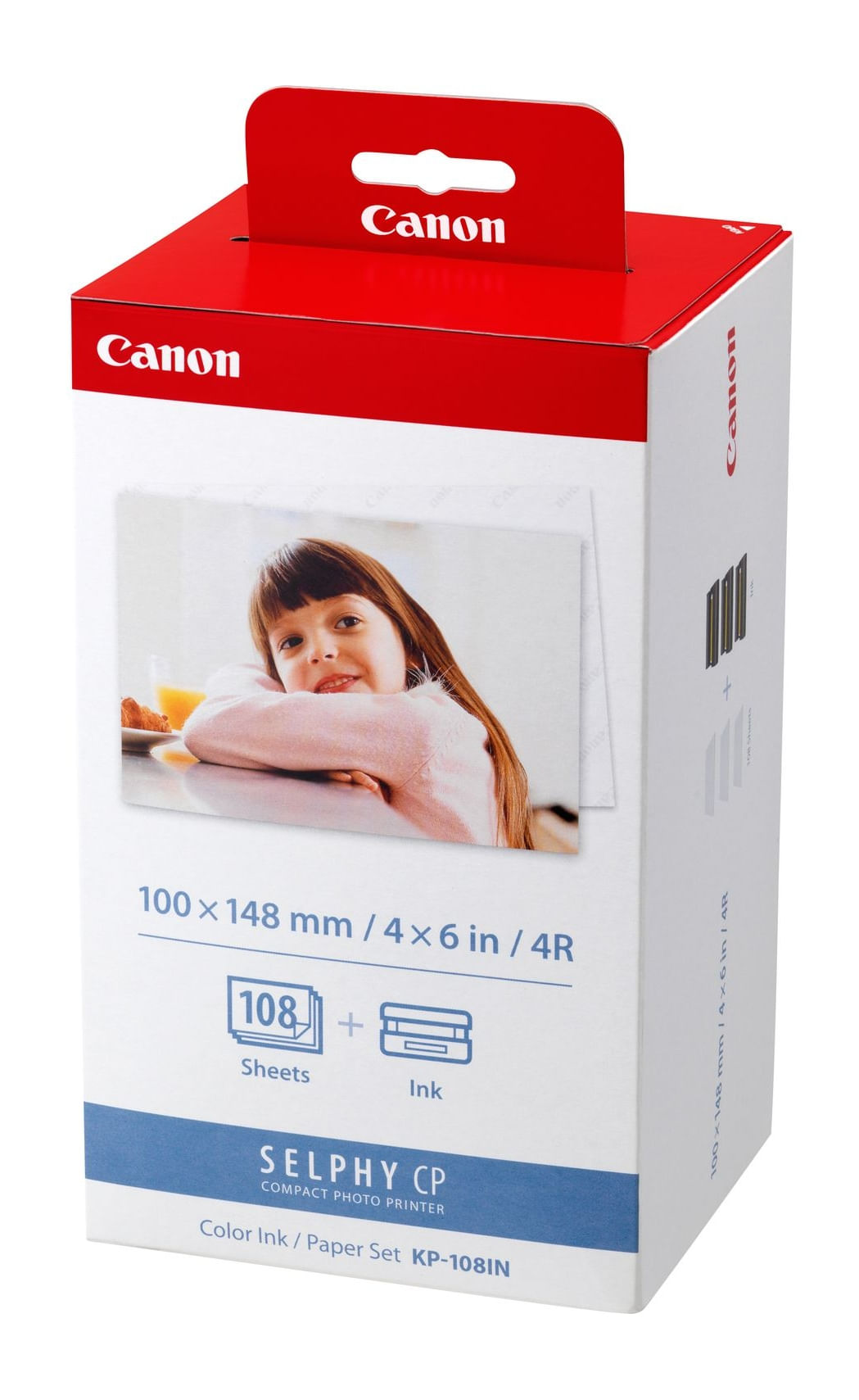 Canon Originale Valuepack Canon KP108IN+Papier cy/ma/ye (10x15cm) 108s
