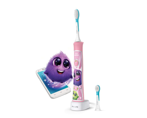Philips Sonicare For Kids Spazzolino Elettrico Sonico Rosa HX6352/42