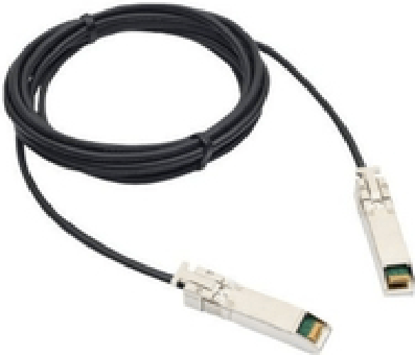 Extreme networks 3m SFP+ cavo InfiniBand e in fibra ottica SFP+ Nero, Argento
