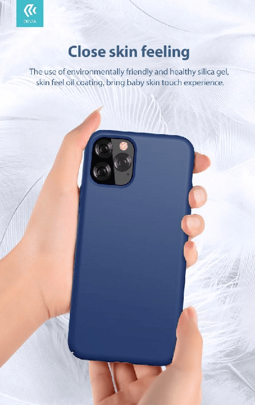 Devia Nature custodia per cellulare 14,7 cm (5.8") Cover Blu