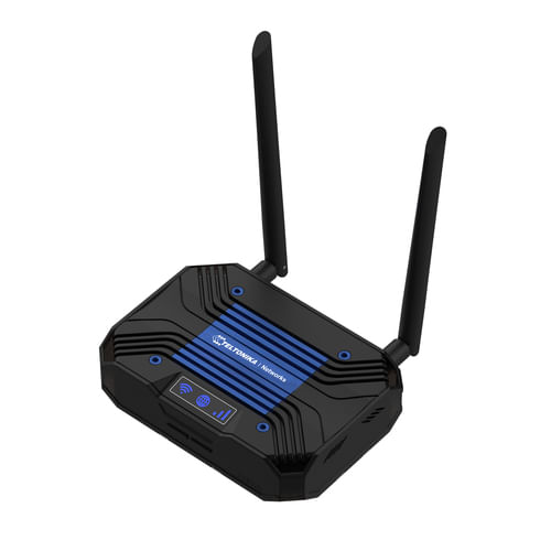 Teltonika TCR100 router wireless Fast Ethernet Dual-band (2.4 GHz/5 GHz) 4G Nero Router TCR100 Modem LTE/4G - Router - 03 Gbps
