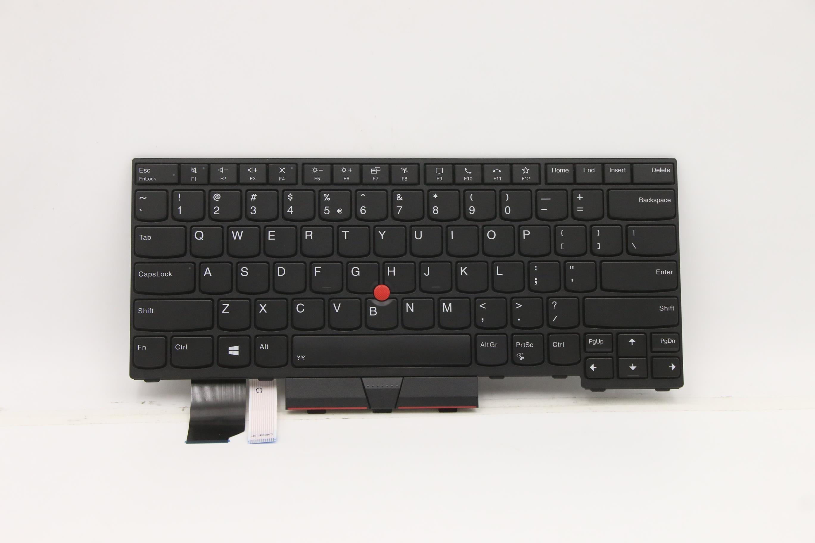 Lenovo 5N20W67821 ricambio per notebook Tastiera (FRU Odin Keyboard Full BL - [Liteon] US English Euro - 5N20W67821, Key Lenovo 5N20W67821 ricambio pe