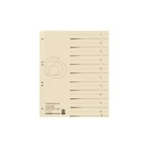 Herlitz PBS AG Herlitz Separator A4 Over Herlitz 10840205 divisore Beige Cartoncino A4