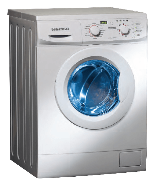 SanGiorgio SES710D lavatrice Caricamento frontale 7 kg 1000 Giri/min Bianco