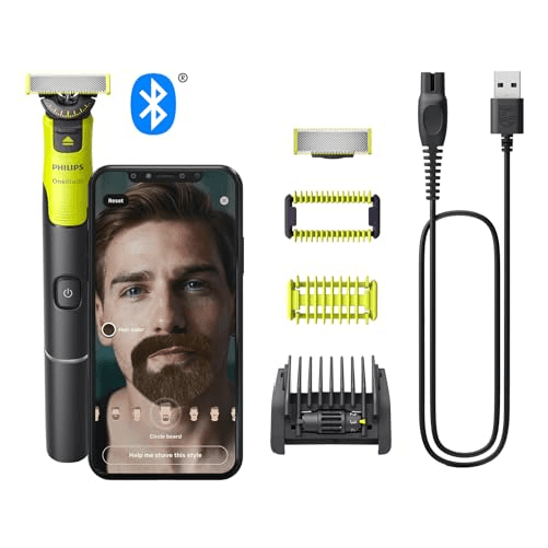 Philips OneBlade 360 Face + Body - Regolabarba Elettrico 5 in 1 Philips OneBlade 360 with Connectivity QP4631/30 Face + Body