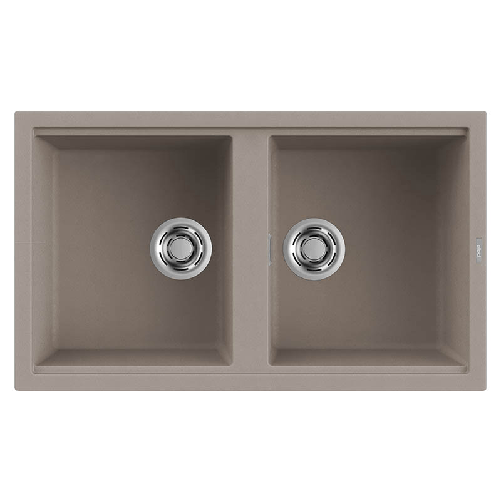Elleci Best 450 Standard G43 Lavello montato su piano Rettangolare Granitek