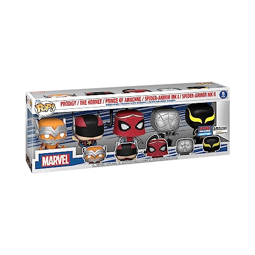 Funko Pop! Marvel: Prodigy - 5 Pack Spider-Man - Edizione Limitata FUNKO POP! 62281 modellino da azione e da collezione
