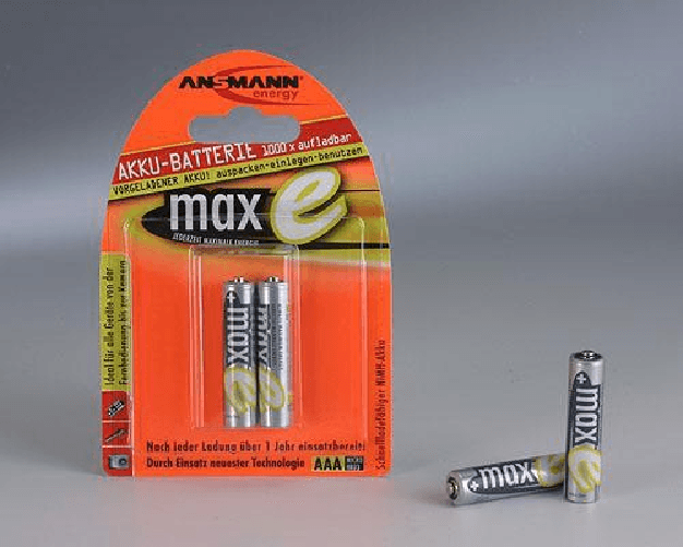 Ansmann 800 mAh - Micro / AAA / HR03 Mini Stilo AAA Nichel-Metallo Idruro (NiMH)