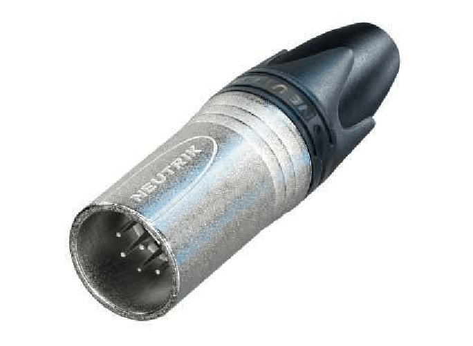 Neutrik NC7MXX cavo di collegamento XLR Alluminio, Nero