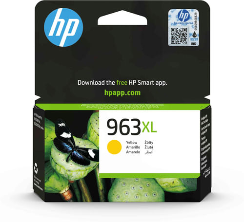 Hewlett-Packard Enterprise HP Cartuccia di inchiostro giallo originale 963XL ad alta capacità HP Cartuccia di inchiostro giallo originale 963XL ad alt