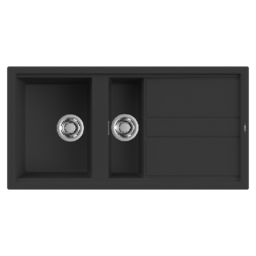 Elleci Best 475 G40 Lavello montato su piano Rettangolare Granitek