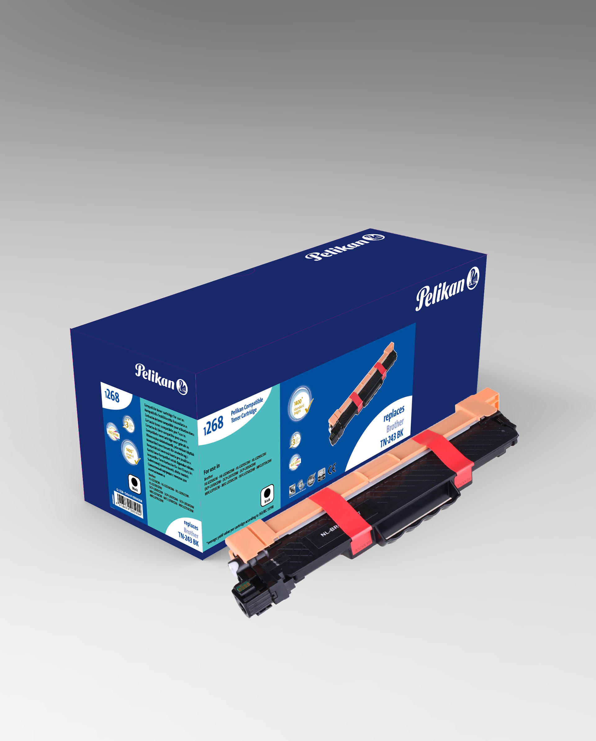 Pelikan Toner 950XL/951XL Confezione multipla B/C/M/Y Pelikan 1031440168 cartuccia toner 1 pz Nero