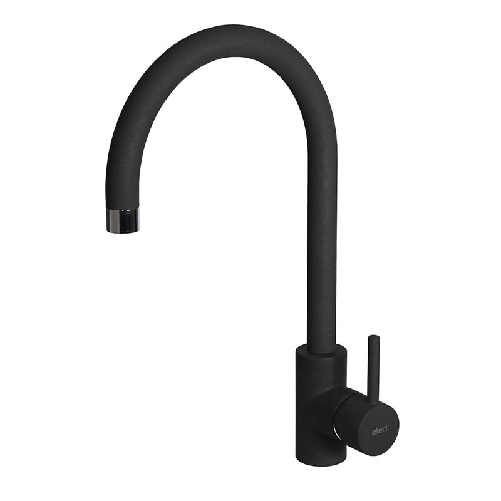 Elleci Rubinetto Miscelatore Cucina Cloud Keratek Black Nero Assoluto MKKCLO86
