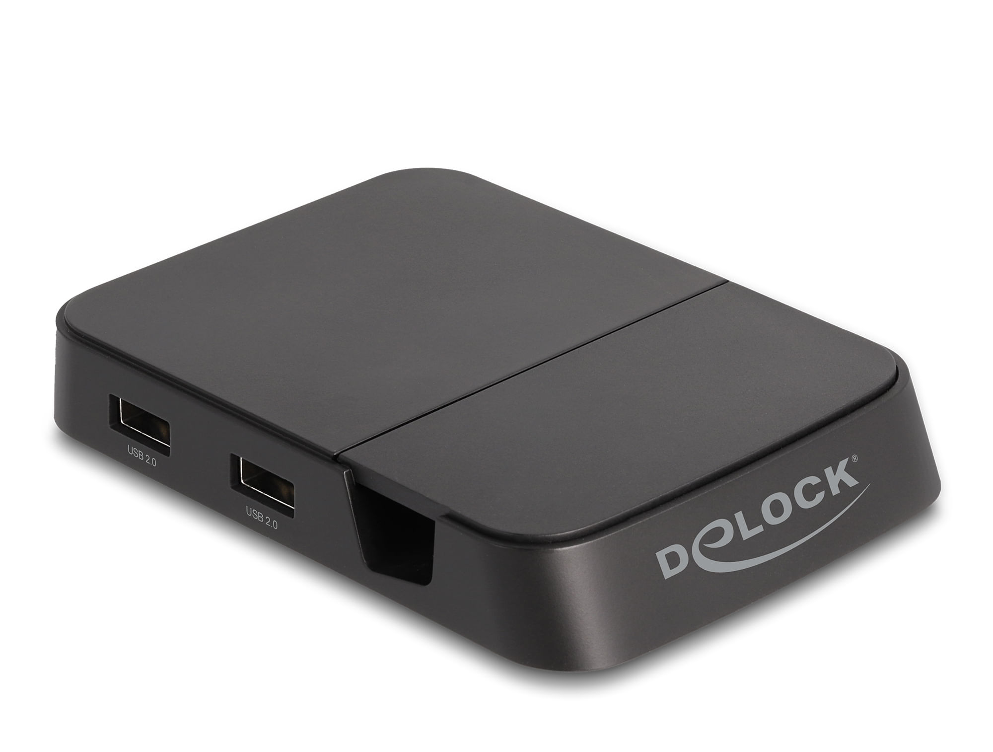 DeLOCK Docking station per smartphone 4K con supporto integrato - HDMI / USB / Hub / SD / Micro SD per Android o Windows