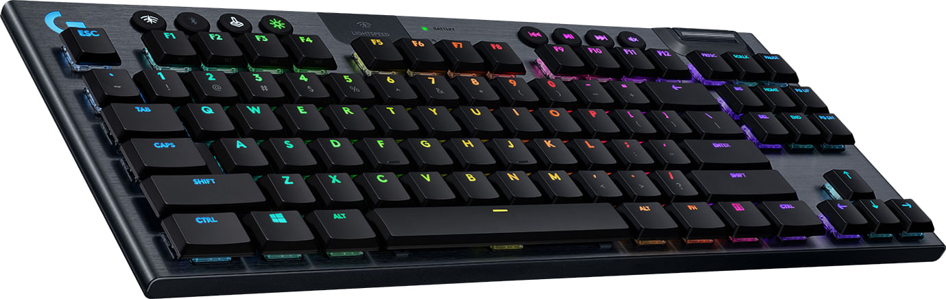 Logitech Gaming Logitech G G915 TKL Tenkeyless LIGHTSPEED Wireless RGB Mechanical Gaming Keyboard tastiera USB QWERTZ Logitech G G915 TKL Tenkeyless L