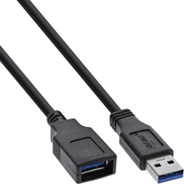 Inline Internet Systems Inline 35620 - Cavo USB - USB Tipo A 4 -Pin (M) - USB Tipo A 4 -Pin (W) - 20m - Black (35620) InLine 35620 cavo USB USB 3.2 Ge