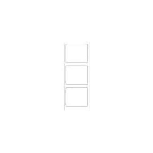 Zebra 3003322 etichetta per stampante Bianco (Z-ULTIMATE 3000T WHITE 10/BOX - L.POL 22X19MM COATED PERM ADH) Zebra 3003322 etichetta per stampante Bia