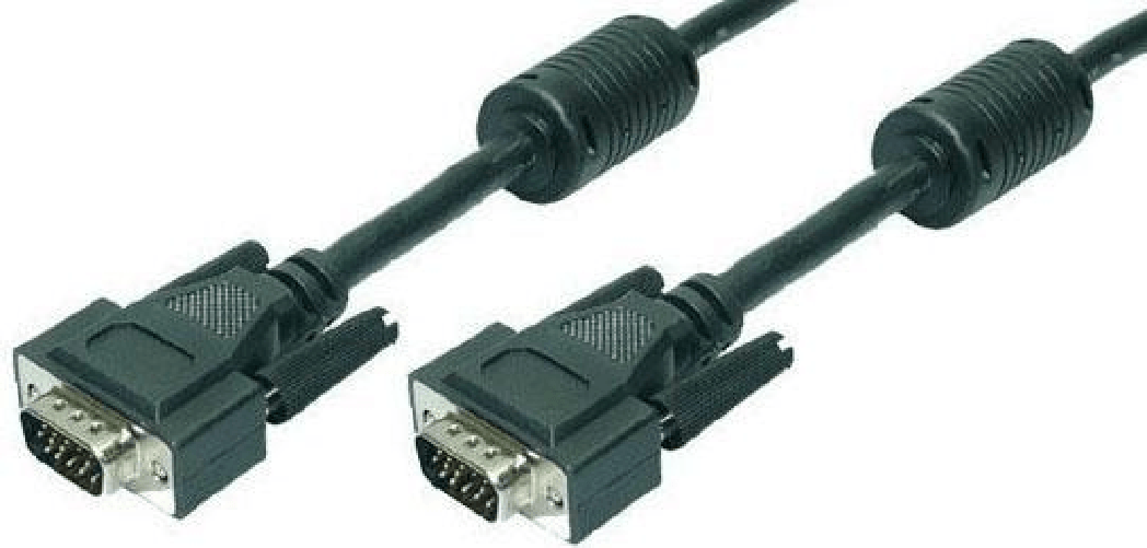 LogiLink 3m VGA cavo VGA VGA (D-Sub) Nero