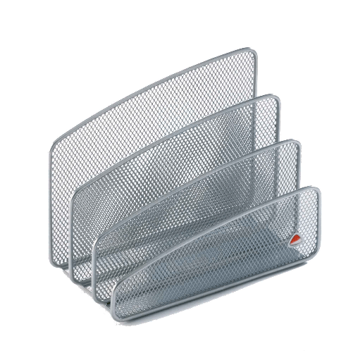 ALBA Sparticarte MESH in rete metallica argento ALBA VALUE WMLT porta documenti Argento