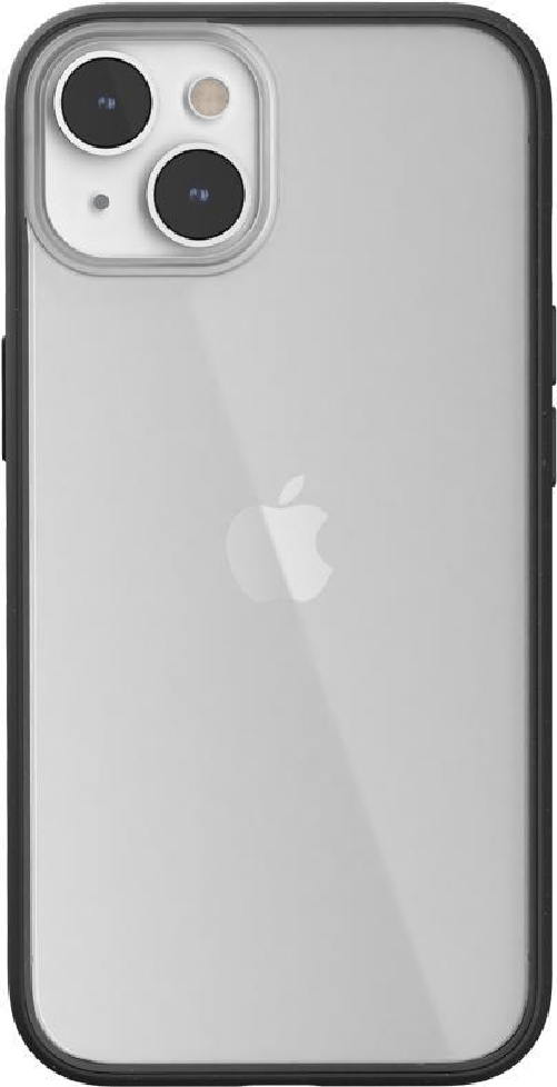 WOODCESSORIES Custodia trasparente per cellulare per iPhone 14 Plus trasparente, nera Woodcessories ECO632 custodia per cellulare 17 cm (6.7") Cover N