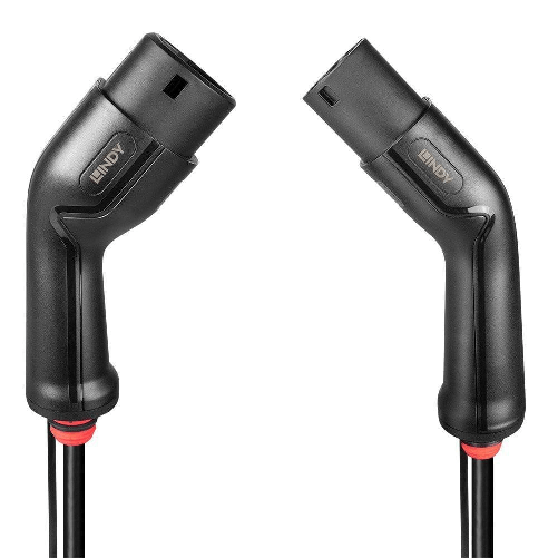 Lindy 30113 cavo di ricarica per veicoli elettrici Nero Type 2 3 7 m