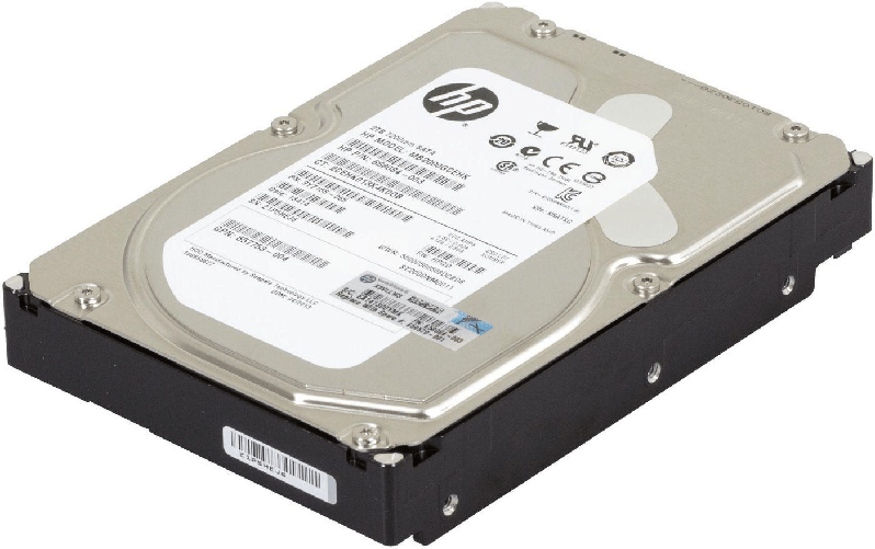 Hewlett Packard Enterprise HPE 2TB non-hot-plug SATA HDD 3.5 (2Tb 7.2K RPM SATA - 2TB non-hot-plug SATA HDD, - 3.5 HPE 2TB non-hot-plug SATA HDD disco