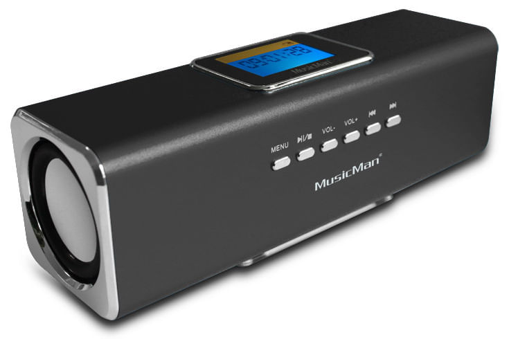 Technaxx MusicMan MA Display Soundstation Nero 6 W (TECHNAXX MUSICMAN MA DISPLAY - SOUNDSTATION BLACK)