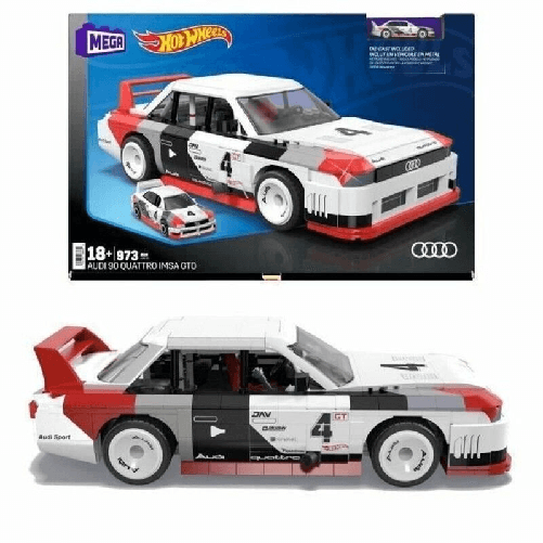 Megablocks Set di Costruzioni Megablocks HOT WHEELS COLLECTOR AUDI MEGA Hot Wheels HRY20 gioco di costruzione