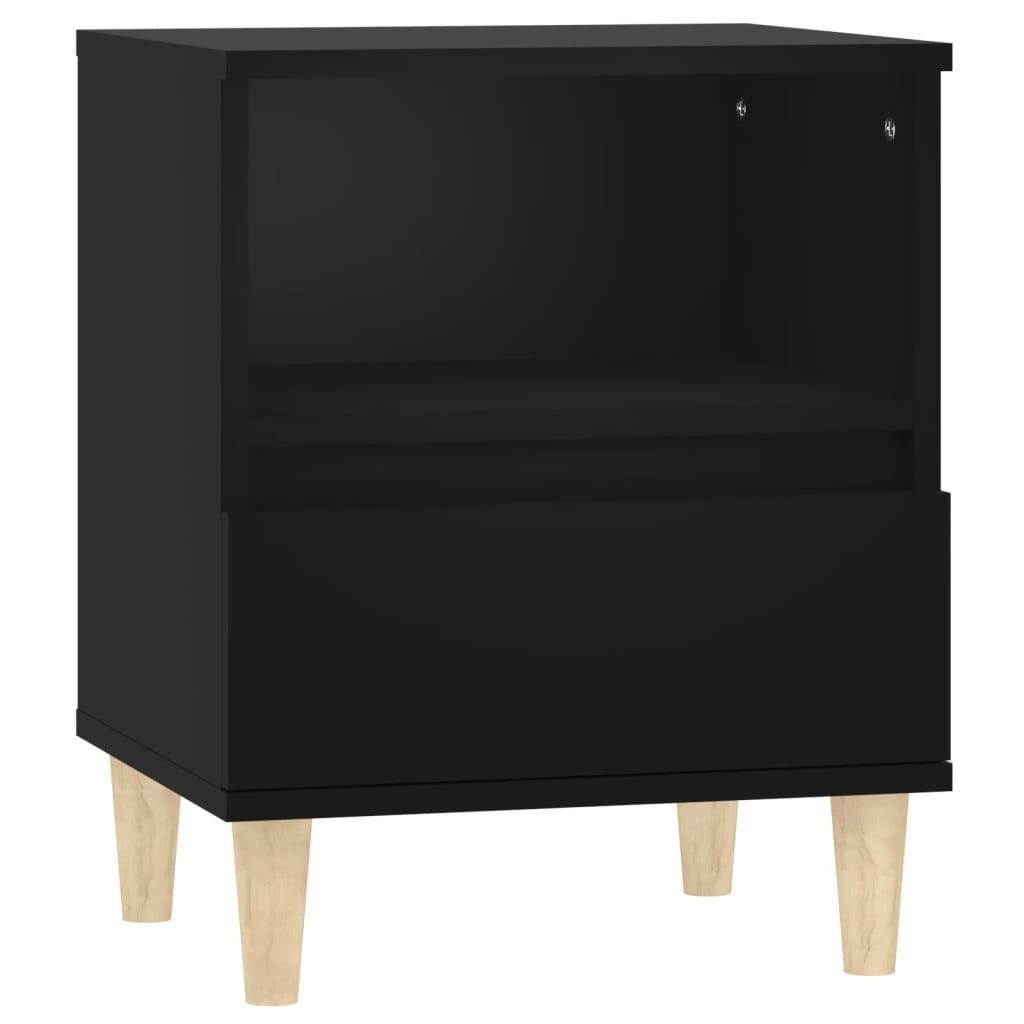 VidaXL 821796 comodino Nero