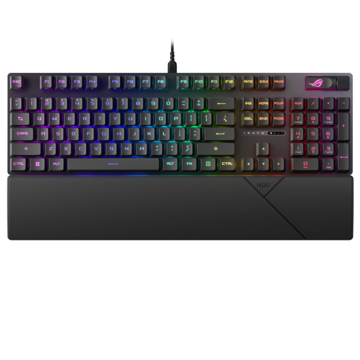 ASUS ROG Strix Scope II tastiera Gaming USB AZERTY Francese Nero