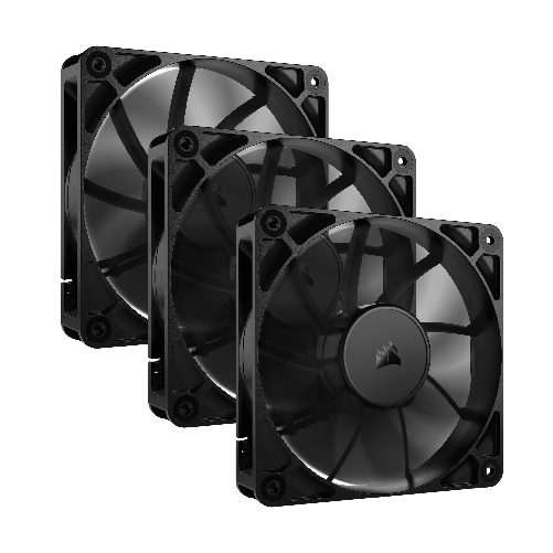 Corsair RS120 Case per computer Ventilatore 12 cm Nero 3 pz