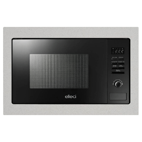 Elleci Forno Microonde da incasso Plano mw Granitek 79 Grigio Aluminium FMSP28179WS Elleci Forno a microonde Plano MW M79 FMSP28179WS