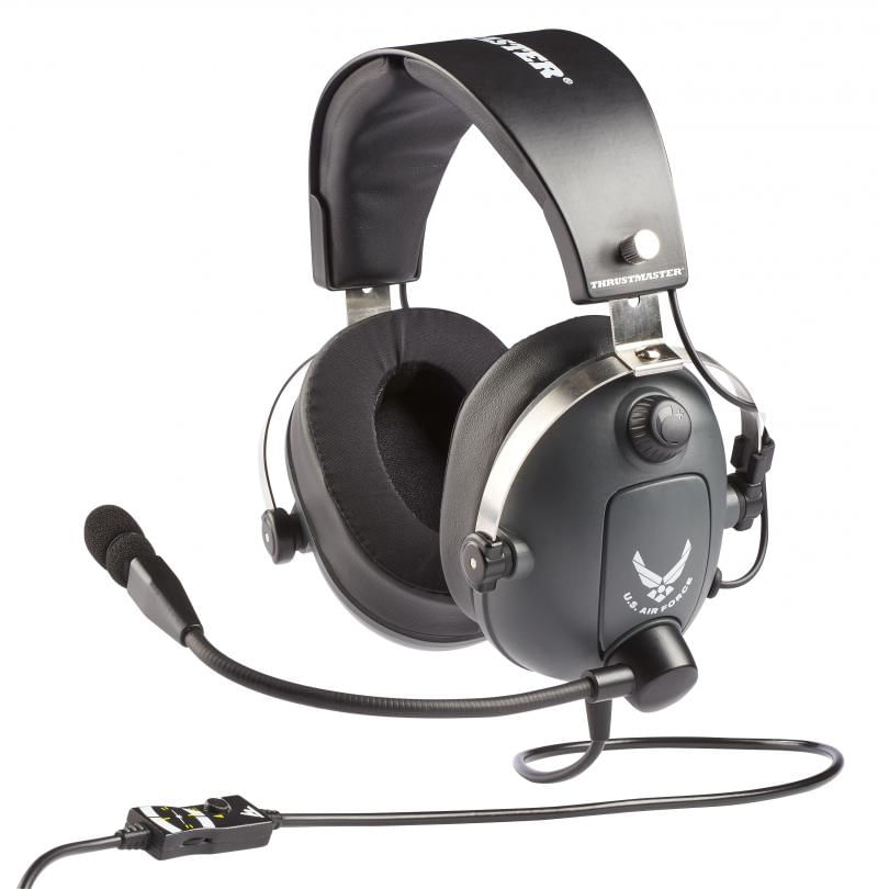 Thrustmaster T.Flight U.S. Air Force Edition Auricolare Cablato A Padiglione Gaming Nero