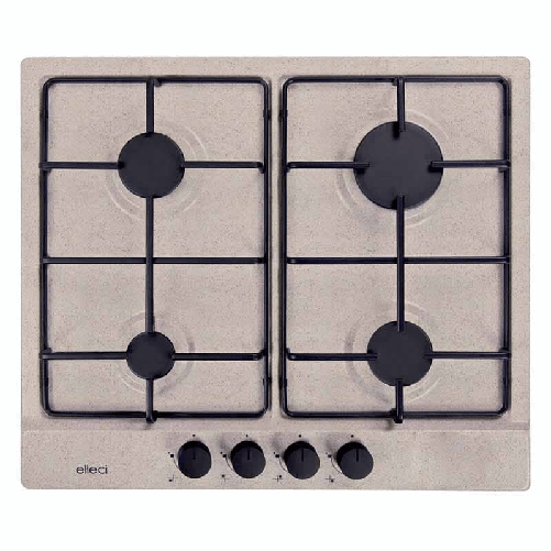Elleci Style 60 G51 Avena Da incasso 58 cm Gas 4 Fornello(i)