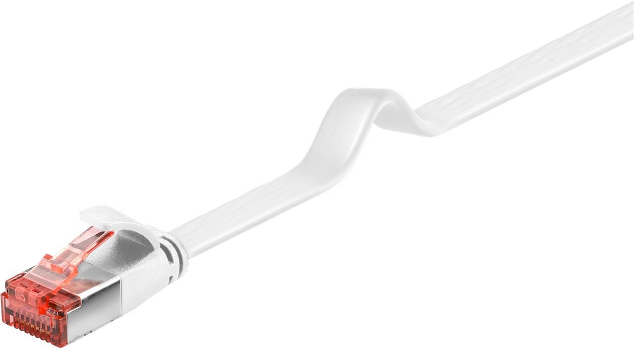 Goobay 94920 cavo di rete Bianco 7,5 m Cat6 U/FTP (STP)