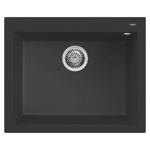 Elleci Quadra 110 G40 Lavello montato su piano Rettangolare Granitek