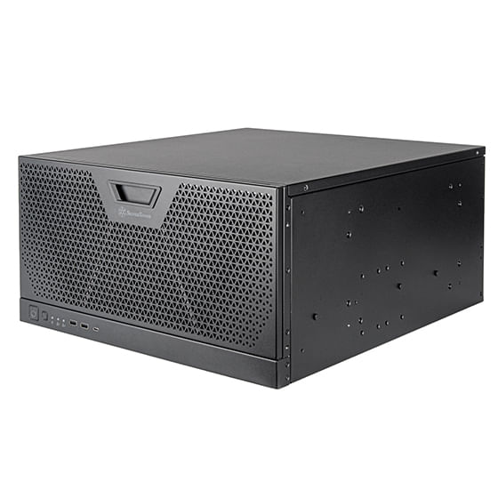 SilverStone Technology SST-RM51 Custodia per PC nera rack Silverstone RM51 Supporto Nero