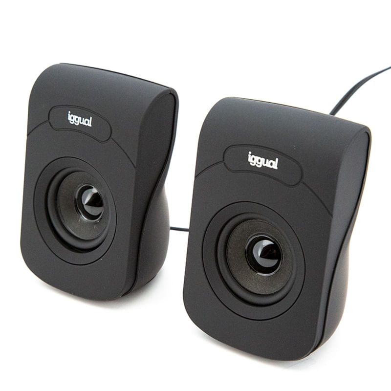 iggual IGG316993 altoparlante Nero Cablato 3 W