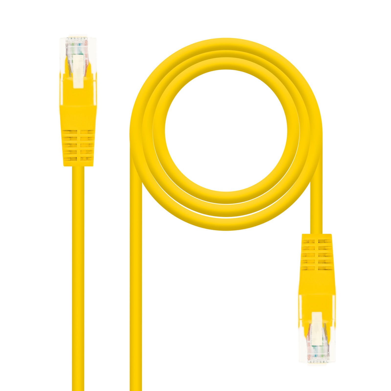 Nanocable 10.20.0400-L25-Y cavo di rete Giallo 0,25 m Cat6 U/UTP (UTP)
