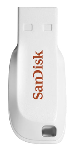SanDisk Cruzer Blade unitÃ Æ Ã â Ã â Ã Â flash USB 16 GB USB tipo A 2.0 Bianco (Cruzer Blade White 16GB SanDisk Cruzer Blade unità flash USB 16 GB