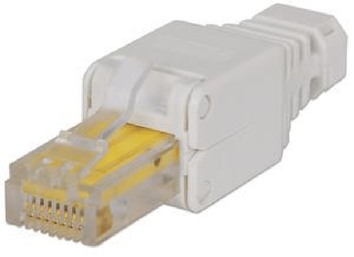 Intellinet 790482 cavo di collegamento RJ45 Bianco (RJ45 PLUG TOOL LESS- - MODULAR PLUG) Intellinet 790482 cavo di collegamento RJ45 Bianco