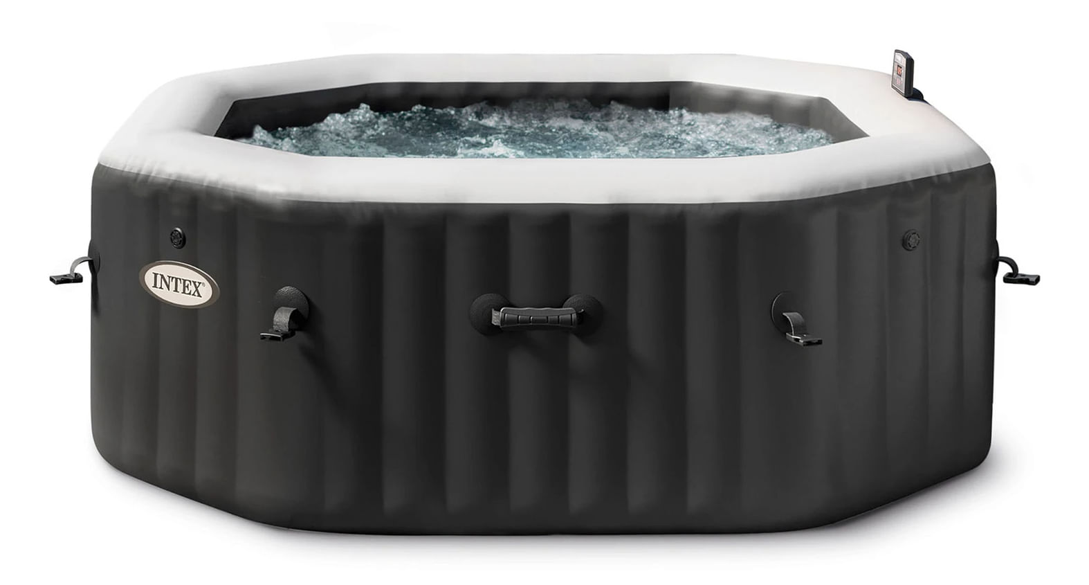 Intex Pure Spa Bubble E Jet Massage Deluxe Ottagonale 201X71 Cm 4 Posti Con Pompa, Riscaldatore Intex 28458EX vasca idromassaggio e spa 1098 L 6 perso