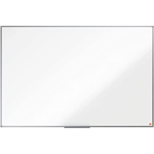 Nobo Lavagna bianca magnetica in acciaio Basic 1500x1000 con bordo basico