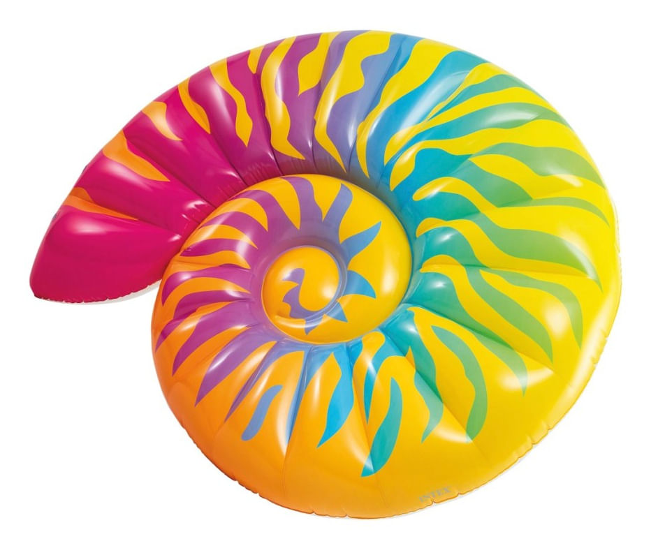 Intex 58791EU galleggiante da piscina e da spiaggia Multicolore Fantasia Vinile Materassino galleggiante