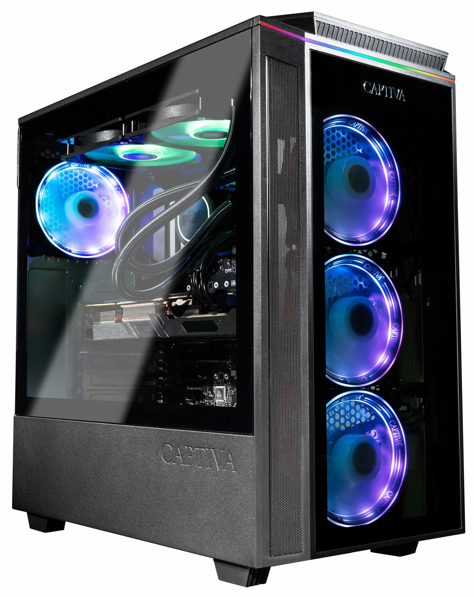 CAPTIVA Highend Gaming I81-061 Intel Core i9 32 GB DDR4-SDRAM 2 TB SSD NVIDIA GeForce RTX 4070 Ti Super Windows 11 Home PC
