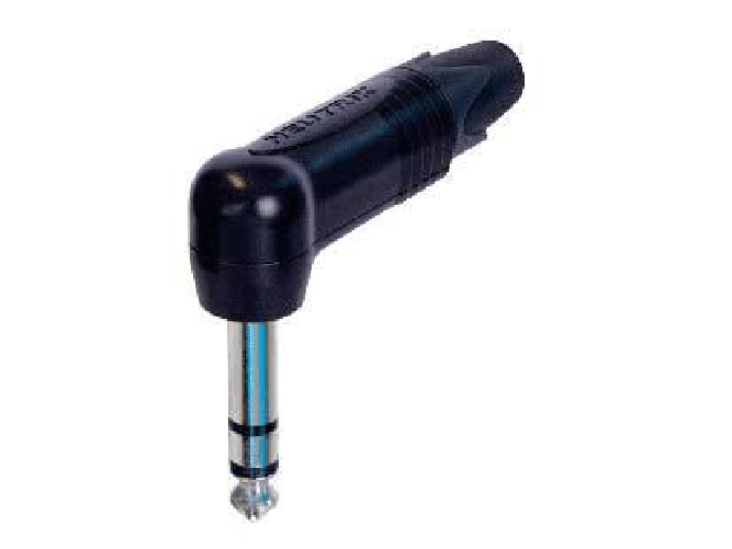 Neutrik NP3RX-BAG cavo di collegamento 1/4" phone plug Nero